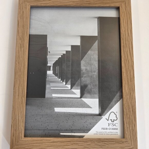 Threshold 5×7 Thin Wood Frame – Salt Oak, New - Picture 4 of 4